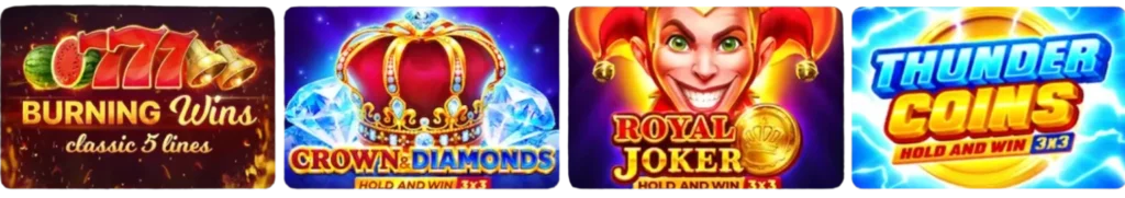 Qualité premium et diversité de notre catalogue de casino online